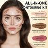 IONSGAKO 6 Colors Cream Contour Stick Makeup Kit, Double-ended Cream Highlighter Stick Bronzer and Blush Stick for Sculpt the Cheeks, Matte & Dewy Finish, Face Contour Kit for Beginners, Set B view 4