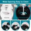 DKURQG Facial Steamer, Nano Ionic Face Steamer for Facial Deep Cleaning Portable Ozone Steamer with Extendable 360 Rotating Arm, Humidifier for Home Salon Spa or Personal Care (Black) view 3