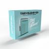 KONG TAK Solo Single Foil Pocket Shaver | Travel Shaver for Professional & Home use | 120 Min Runtime Cordless use, Powerful USB-C (Blue Sky) view 1