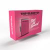 KONG TAK Solo Single Foil Pocket Shaver | Travel Shaver for Professional & Home use | 120 Min Runtime Cordless use, Powerful USB-C (Pink) view 1