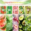 10PCS Hydrating Face Masks,Moisturizing Facial Masks for Women and Men,Fruit Overnight Facial Sheet Mask,Lightweight and Non-greasy Face Sheet Mask for All Skin Type 11 view 4