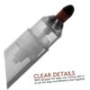 EXQUIMEUBLE Scalp Oil Applicator Bottle with Dropper Cleaning Brush Transparent Hair Care Tool for Easy Application of Hair Growth Serums Gentle Scalp Care for All Ages view 2
