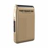 KONG TAK Solo Single Foil Pocket Shaver | Travel Shaver for Professional & Home use | 120 Min Runtime Cordless use, Powerful USB-C (Gold) view 2