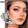 Taupe Mauve Shimmer Single Eye Shadow Palette Makeup with Mirror,Neutral Powder Monochrome Eyeshadow for Older Women,Waterproof Long Lasting Naturing-Looking sombras para ojos view 2
