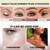 Taupe Mauve Shimmer Single Eye Shadow Palette Makeup with Mirror,Neutral Powder Monochrome Eyeshadow for Older Women,Waterproof Long Lasting Naturing-Looking sombras para ojos view 3