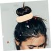 Gogogmee 12 pcs Doughnut Bun Hair Maker Easy to Use Bun Shaper for Fine Hair for Various Occasions Simple Styling view 3