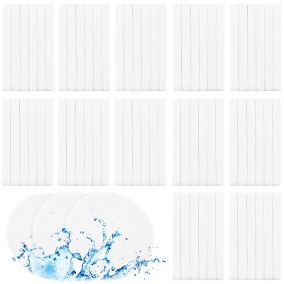 120 Pcs Facial Sponges Compressed,Facial Cleansing Pads,Round Face Cleaning Sponge for Spa,Exfoliating,Face Wash