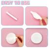 120 Pcs Facial Sponges Compressed,Facial Cleansing Pads,Round Face Cleaning Sponge for Spa,Exfoliating,Face Wash view 4