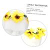 NIYANGLE Sunflower Flower Crown Headband for Weddings and Festivals Beautiful Floral Hair Wreath Accessory Stylish Headpiece for Brides and Girls view 3
