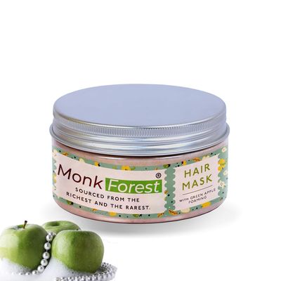 BEMT Green Apple Hair Mask 200g Deep Conditioning Treatment for Dry Frizzy Hair Nourishing Hair Care for Smooth Soft Hair