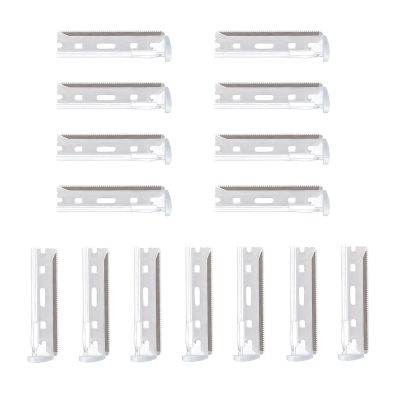 15-Pack Facial Razor Refill Blades  Compatible with Tweezerman Razors, Precision Stainless Steel Replacement