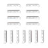 15-Pack Facial Razor Refill Blades  Compatible with Tweezerman Razors, Precision Stainless Steel Replacement view 1