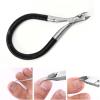 58GXCAAMOT Toenail Spiral Spring Cuticle Trimmer Nippers Cleaner Nail Gap Remover Dead Skin Rescue Hangnail (Color : Blue) view 4