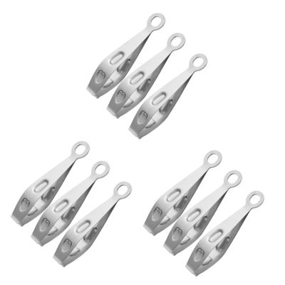 Abaodam 3sets Precision Tweezers for Hair Removal Multi Function Kitchen Tools for Cooking Easy to Use Hair Supply Tweezers for Meat and Fish Cleaning 3pcs*3