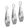 Abaodam 3sets Precision Tweezers for Hair Removal Multi Function Kitchen Tools for Cooking Easy to Use Hair Supply Tweezers for Meat and Fish Cleaning 3pcs*3 view 4