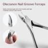 58GXCAAMOT Toenail 8PCS Manicure/Pedicure Sets Nail Clipper Stainless Steel Nail Cutter Tools Nail Scissors File Eyebrow and Eyelash Trimmer Kit (Color : 8pcs Style A) view 2