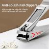 58GXCAAMOT Toenail 8PCS Manicure/Pedicure Sets Nail Clipper Stainless Steel Nail Cutter Tools Nail Scissors File Eyebrow and Eyelash Trimmer Kit (Color : 8pcs Style A) view 4