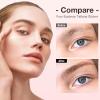 20 Sheets Eyebrow Tattoo Waterproof Eyebrow Sticker, 4D Hair Like Natural Fake Tattoo Eyebrows Peel Off Instant Transfers Brows Shaper Eyebrow Makeup Sticker for Women Girls, Variety Black view 2