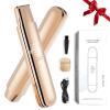 Bikini Trimmer for Women, 2 in 1 Dual-Head Electric Razors for Women Pubic Hair, Wet/Dry Use Body Hair Trimmer and Face Shaver with Display, Rechargeable Hair Removal for Bikini Legs Face Underarm Arm view 1