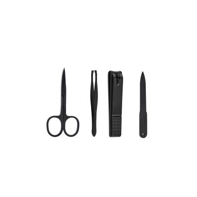 58GXCAAMOT Toenail Nails Cutters Nail Clippers Set Tweezers Scissors Pedicure Kit Toenails Nippers 4pcs/Set Manicure Nail Care Stainless Steel