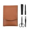 58GXCAAMOT Toenail Nails Cutters Nail Clippers Set Tweezers Scissors Pedicure Kit Toenails Nippers 4pcs/Set Manicure Nail Care Stainless Steel view 4