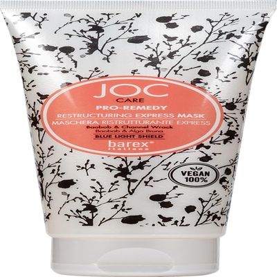 Barex Italiana JOC CARE Restructuring Express Hair Mask for Damaged Hair Deep Repair Treatment - 200 ml/6.7 fl.oz