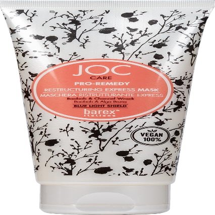 Barex Italiana JOC CARE Restructuring Express Hair Mask for Damaged Hair Deep Repair Treatment - 200 ml/6.7 fl.oz
