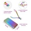 58GXCAAMOT 18 Manicure Kit Pedicure Grooming Care Tools Nail File Nail Clippers with Leather Manicure Set view 2