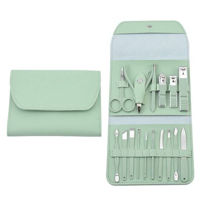 58GXCAAMOT Professional Stainless Steel NailClipper Set Pedicure Nail File Nail Nail Care Tools Grooming Manicure Set