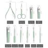 58GXCAAMOT Professional Stainless Steel NailClipper Set Pedicure Nail File Nail Nail Care Tools Grooming Manicure Set view 2