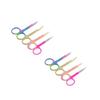 NIYANGLE 8pcs Stainless Steel Eyebrow Scissors Kit Nose Hair Trimmer Men Eyebrow Shaping Tools view 1