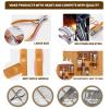 58GXCAAMOT Toenail 10PCS Manicure Set Genuine Leather Nail Care Personal Manicure & Pedicure Set, Manicure Travel & Grooming Set Kit Nail Clipper view 2