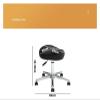 Office Chair Desk Stool Saddle Chair with Adjustable Height, Heavy Duty Rolling Swivel Stool for Lab, Clinic, Salon, Office, Massage, Kitchen view 2