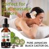 AKBAN Jamaican Black Castor Oil | Pure & Organic | Cold-Pressed Unrefined for Hair Growth, Damaged Hair, Nourishing Eyebrows, Moisturizing skin,2 Fl Oz + 2 Fl Oz view 4
