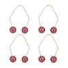 Dimple Maker Trainer Creator Tool Safe Effective Portable Realistic Dimple Enhancer for Cheeks Facial Beauty ABS Stainless Steel 2 Pairs (Maroon) view 1