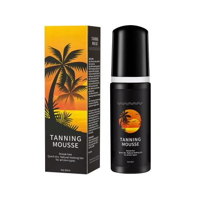 Tanning Fluid Tan Accelerator For Sun Or Indoor Tanning Bed Lotion Fast Bronzer With Natural Ingredients For Deep Long-Lasting Tanning 60ML