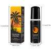 Tanning Fluid Tan Accelerator For Sun Or Indoor Tanning Bed Lotion Fast Bronzer With Natural Ingredients For Deep Long-Lasting Tanning 60ML view 4