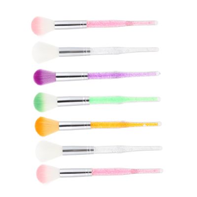 OSOLADY 7Pcs Nail Dust Cleaning Brushes Multi Functional Manicure Tools for Nail Art Easy to Use for Home and Professional