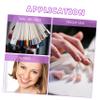 OSOLADY 7Pcs Nail Dust Cleaning Brushes Multi Functional Manicure Tools for Nail Art Easy to Use for Home and Professional view 2