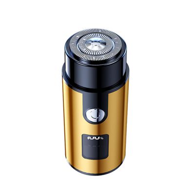 Travel Friendly LED Display Beard Shaver Electric Beard Shaver Electric Grooming Device ABS Texture Present for Man