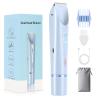 GlossLuxe Bikini Trimmer for Women, 2-in-1 Dual Head Shaver Women, IPX7 Waterproof Gentle Electric Razors for Sensitive Areas, Cordless Hair Removal for Shower & Travel, Holiday Gift (Blue) view 1