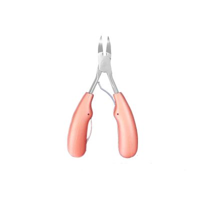 58GXCAAMOT Toenail Nail Clippers Nippers Cuticle Cutters Manicure Tool Pedicure Hard Toe Nail Clipper Toenail (Color : Pink)