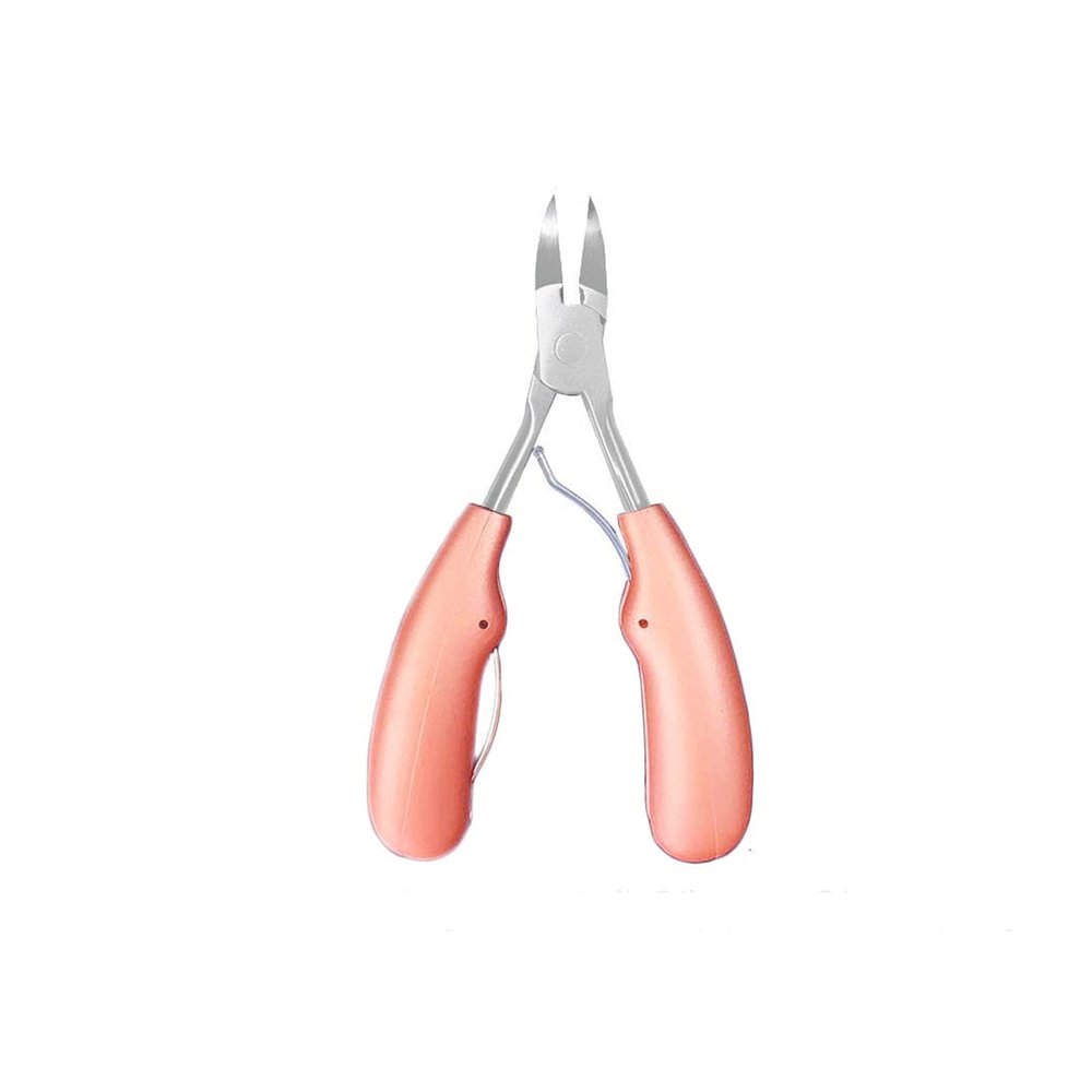 58GXCAAMOT Toenail Nail Clippers Nippers Cuticle Cutters Manicure Tool Pedicure Hard Toe Nail Clipper Toenail (Color : Pink)