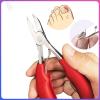 58GXCAAMOT Toenail Nail Clippers Nippers Cuticle Cutters Manicure Tool Pedicure Hard Toe Nail Clipper Toenail (Color : Pink) view 3