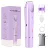 GlossLuxe Bikini Trimmer for Women, 2-in-1 Dual Head Shaver Women, IPX7 Waterproof Gentle Electric Razors for Sensitive Areas, Cordless Hair Removal for Shower & Travel, Holiday Gift (Purple) view 1