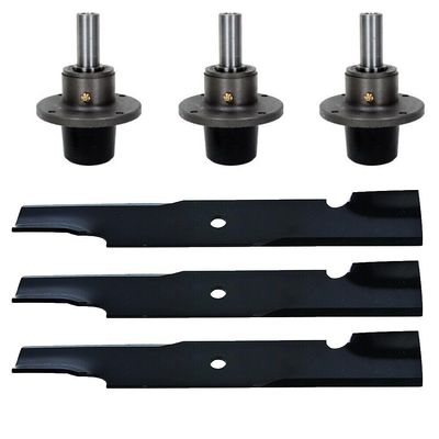 00878100 3-Spindles & Blades Kit Fits Gravely