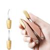 58GXCAAMOT Toenail Fold Nail Art Cuticle Nipper Clipper Edge Cutter Manicure Scissor Plier Portable Tool Pedicure Toenail (Color : 3pc) view 2
