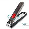 58GXCAAMOT Toenail Nail Clippers File Stainless Steel Anti Splash Toenail Cutter Fingernail Scissors Trimmer Manicure Tools with Curved Blade (Size : Small) view 2