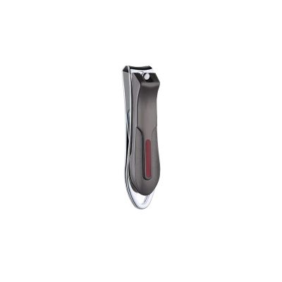 58GXCAAMOT Toenail 1pcs Professional Stainless Steel Nail Clipper Cutter Toenail Cutting Machine Trimmer Pedicure Scissors Manicure Files (Color : Black)