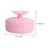 CTIRCHIU Silicone Makeup Brush Cleaning Box Dual-Use Cleaner Tool for Wet and Dry Brushes for Beauty Enthusiasts Includes Cleaning Pad view 2